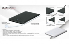 Leather Slim Power Bank by Scorpion Ventures (OPC) Private Limited