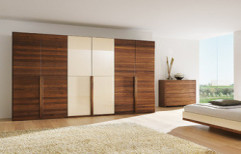 Modular Wooden Wardrobe by S. B. Kitchen Solutions