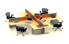 Office Workstation Table by VR Associates
