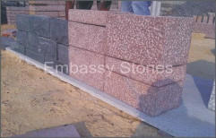 Red & Black Palisades by Embassy Stones Private Limited