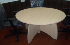Round Discussion Table by Desara Design Private Limited