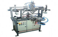 Round Screen Printing Machine by T. R. Industries