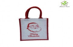 Santa Printed Christmas Bags by Giriraj Nature Care Bags
