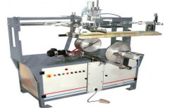 Semi Auto Round Screen Printing Machine by T. R. Industries