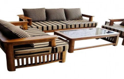 Wooden Sofa Set by Mohammed Sajid