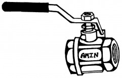 C.I. & G. M.  Ball Valve by Amin Engineering & Moulding Company