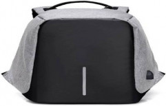 Caris Anti-Theft Laptop Travel Backpack with USB Plug Charging port 20 L (Grey) by Jeeya International