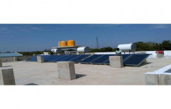 Commercial Flat Plate Solar Water Heater by Eveready Solar Energy Industries