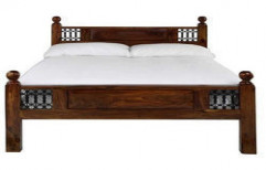 Designer Wooden Bed by Harshitha Enterprises