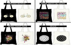 Jute Berry Cotton Canvas Tote Bags by Juteberry Export