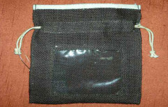 Jute Fabric Pouch by Indarsen Shamlal Private Limited