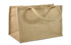 Jute Tote Bag by Come In Unity