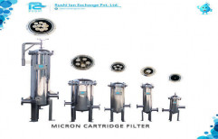 Micron Cartridge Filter Housing by Rushi Ion Exchange Private Limited