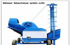 Mixer Machine with Lift by Dhanshree Engineering