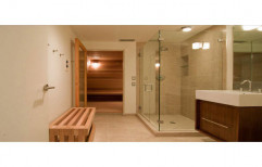 Modern Shower Partition by Spring Valley Wellness Solutions