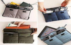 Nylon Zippered Gadget Pouch by Overseas Bazaar