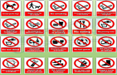 Prohibition Signs by Super Safety Services