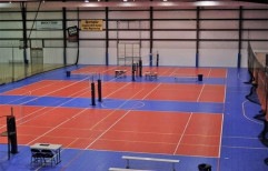 Volleyball Court Flooring by Ameya Flooring And Living Spaces Private Limited