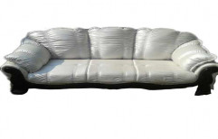 White Designer Sofa by Mannat Furniture