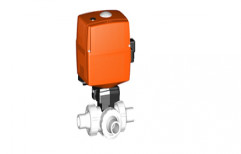 Electric Actuated  3 Way Ball Valve by Delta Flow