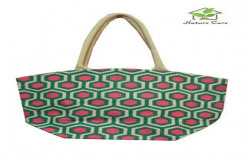 Fancy Jute Ladies Handbag by Giriraj Nature Care Bags