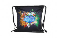 Flag Printed Drawstring Bags by Jai Ambay Enterprises