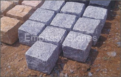 Grey Setts Cobblestone by Embassy Stones Private Limited