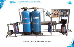Industrial 1000 LPH FRP RO Plant by Rushi Ion Exchange Private Limited