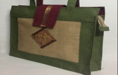 Jute Bag by Gazala Fabrication