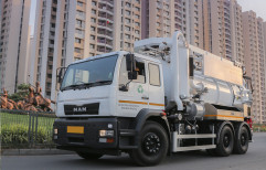 Liquid Waste Handling Vehicles by Aryan pumps Pvt Ltd.