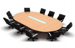 Oval Shape Conference Table by Keep Right Furniture