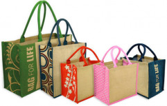 Personalized Jute Shopping Bag by Techno Jute Products Private Limited