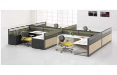 Prefabricated Office Workstation by Pranav Furniture