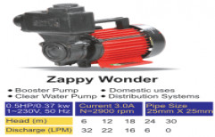 Self Priming Pump Zappy Wonder by Sarvottam Pump Limited