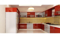 Stainless Steel Modular Kitchen by Anoop Plywood Agency