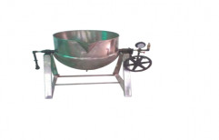 STEAM JACKETED KETTLE WITH TILTING ARRANGEMENTS by Optics Technology