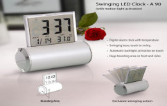 Swing Clock With Motion Light by Gift Well Gifting Co.