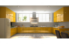 U-Shaped Modular Kitchen by Fast Track Furniture & Interiors India Private Limited