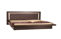 Wooden Double Bed by Heera Interiors