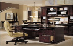 Wooden Office Furniture by Identi Space India Pvt. Ltd.