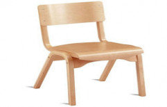 Wooden School Chair by Furn Works