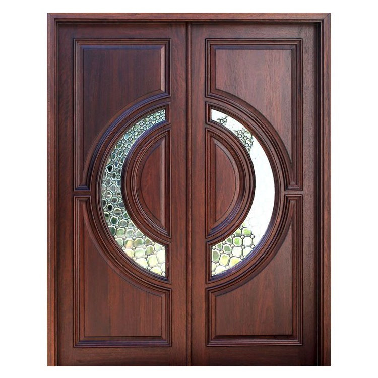 Double Teak Wood Door by MSJ Door Palace