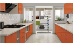 Modern Multicolour PVC Modular Kitchen