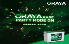 Okaya Solar Battery-20ah by Raysteeds Energy Private Limited