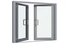 Aluminium Hinged Doors by Shristi Enterprises