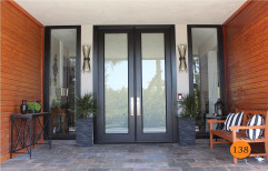 Frosted Glass Exterior Door