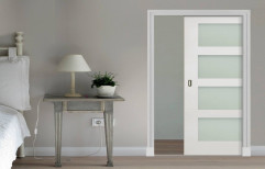 Frosted Glass Pocket Door