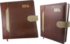 Magnet Lock Diary - Leather Diary by Ravindra Enterprises