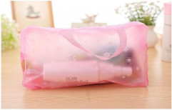 Women Travel Transparent Cosmetic Zipper Bag by Onego Enterprises