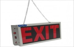 Exit Lights for Malls by SPJ Solar Technology Private Limited